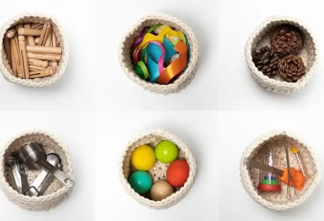 Montessori Treasure Baskets: best montessori baby toys