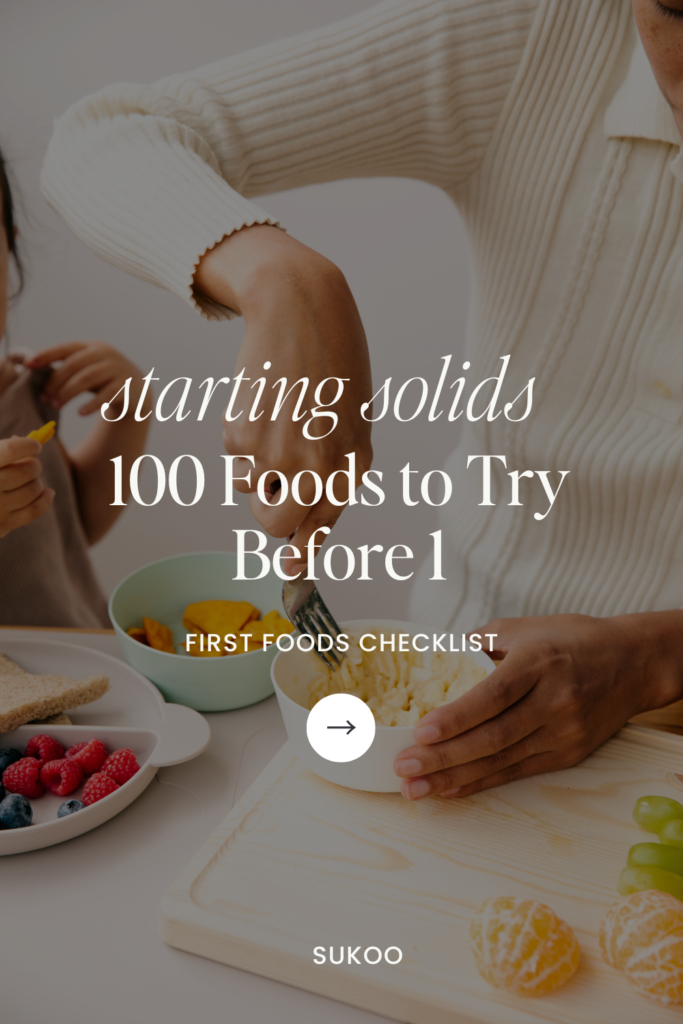 100 foods before 1 guide to starting solids